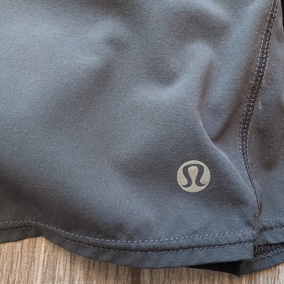 Lululemon Pleated Tennis Skirt Skort Black Buit In Shorts Size M - Picture 5 of 7